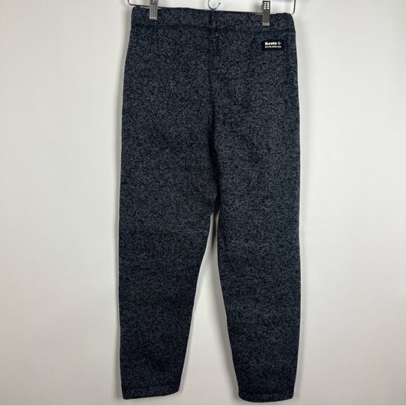 🩷 Roots, Kids Sweater Fleece Slim Sweatpants. Color: Black Pepper. Size: 10. NWT - Picture 3 of 13